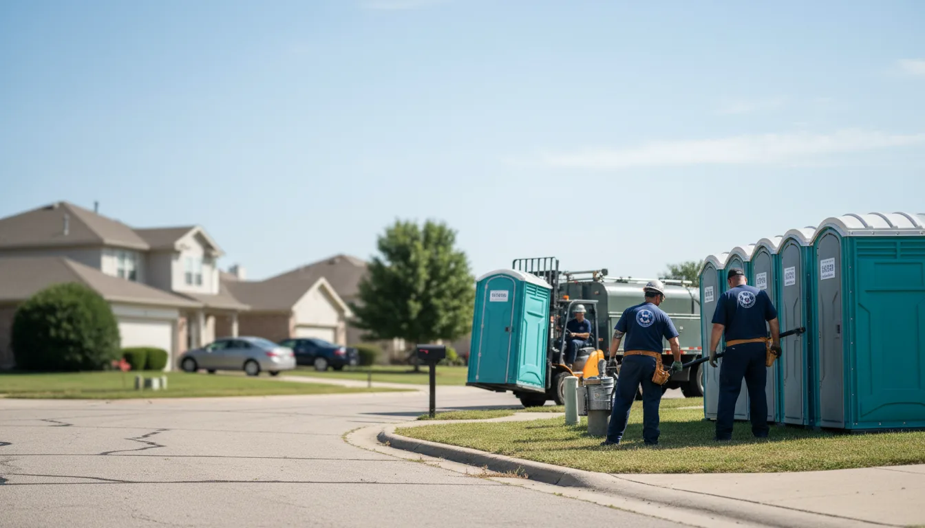 Porta Potty Rental in Glenarm, IL near me